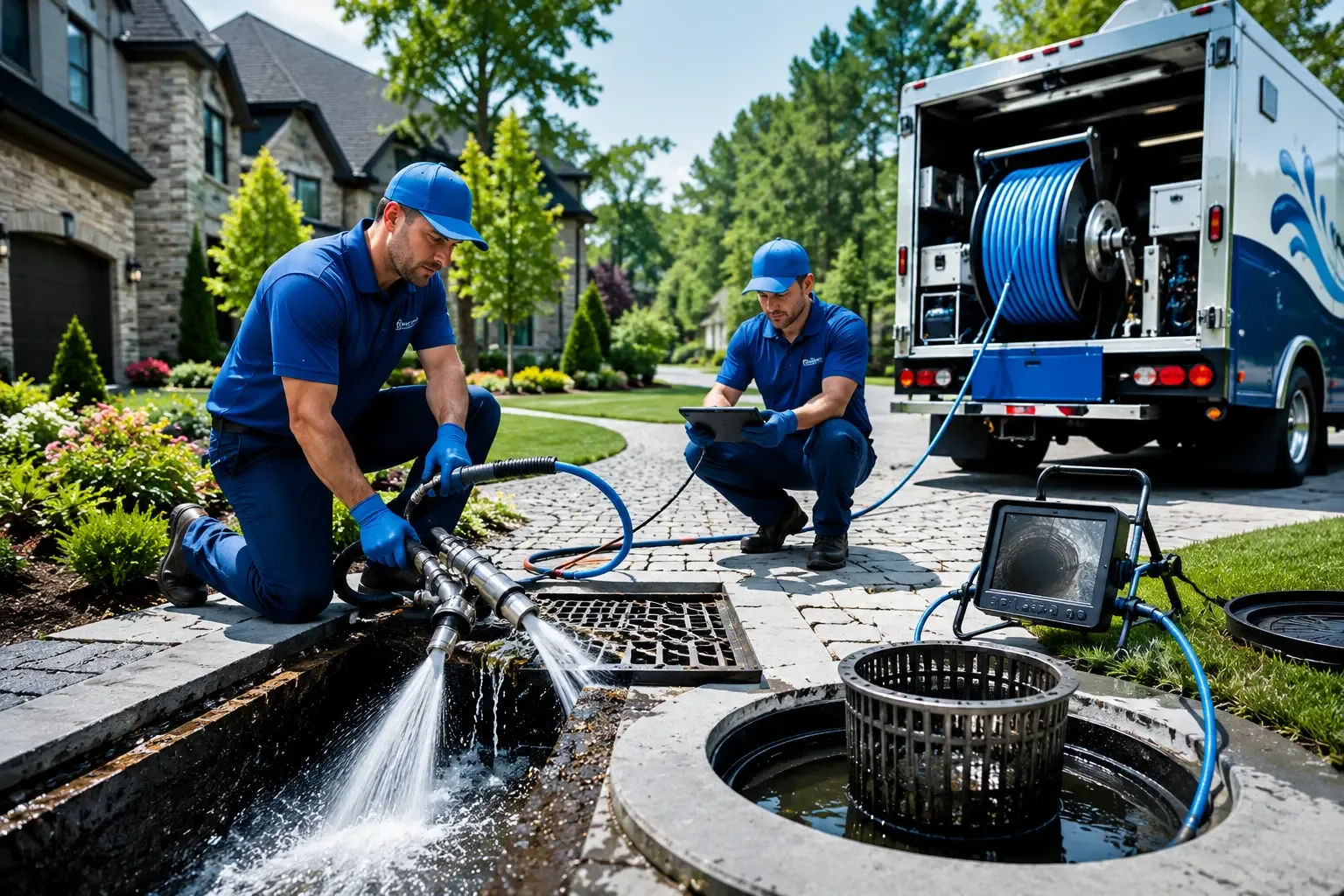Local outdoor drain cleaning professionals in Hancock, NH